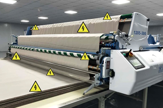 How to eliminate the static electricity that is easy to be generated by the spreading machine in autumn and winter?